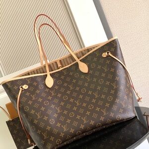 Louis Vuitton Brown Monogram Tote